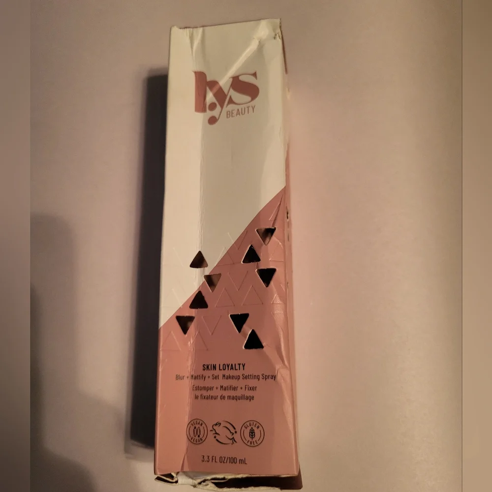 LYS Beauty Natural Finish Skin Loyalty Blur+Mattify+Set Makeup Setting Spray NIB